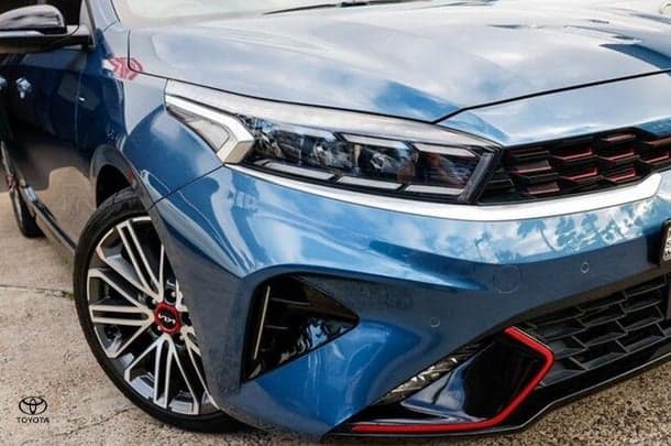 2022 Kia Cerato GT in Blue