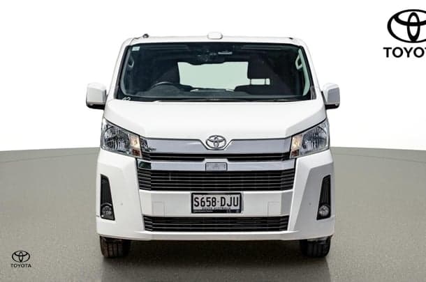 2023 Toyota Hiace LWB in White
