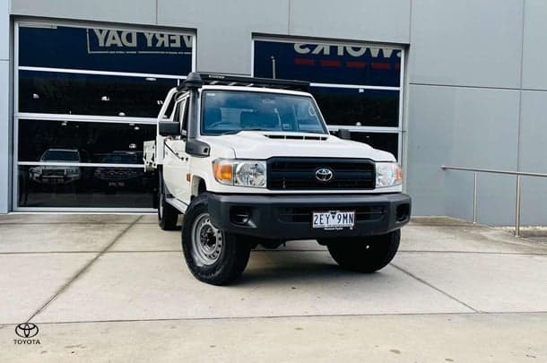 2023 Toyota Landcruiser Workmate in White