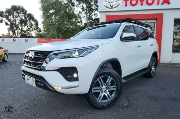2022 Toyota Fortuner GXL in White