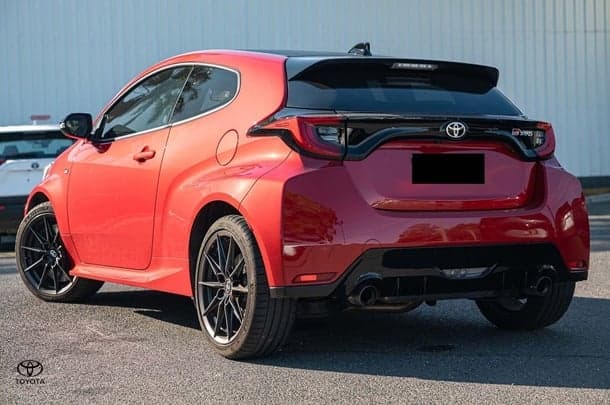 2021 Toyota Yaris GR in Red