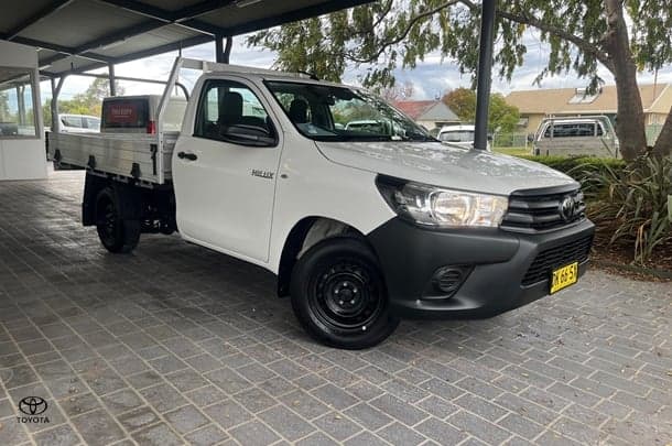 2021 Toyota Hilux Workmate in White
