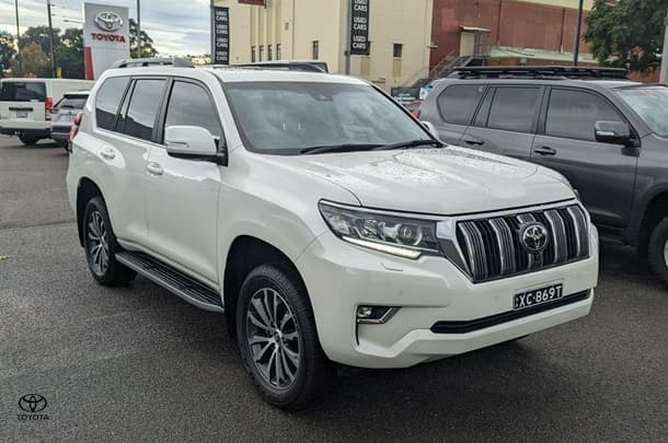 2022 Toyota Landcruiser Prado Kakadu in White