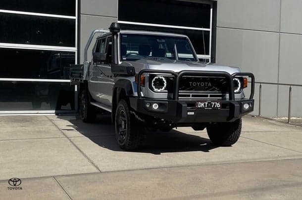 2024 Toyota Landcruiser GXL in Silver