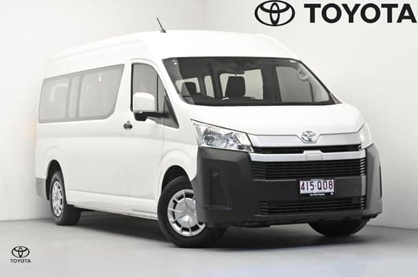 2019 Toyota Hiace Commuter in White