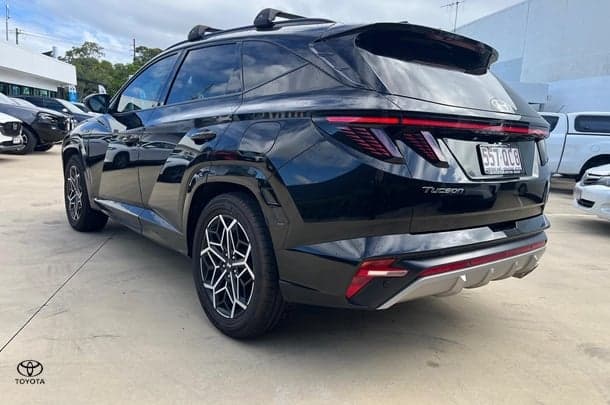 2022 Hyundai Tucson N Line in Black