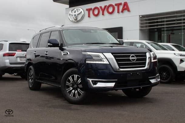2023 Nissan Patrol Ti-L in Blue