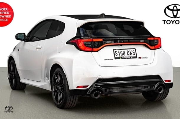 2025 Toyota Yaris GTS in White