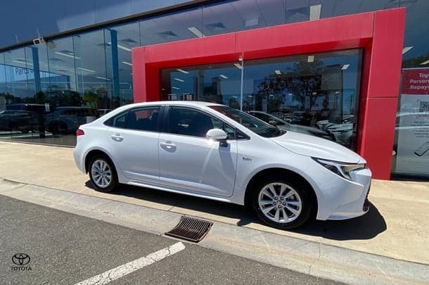 2025 Toyota Corolla Ascent Sport Hybrid in White