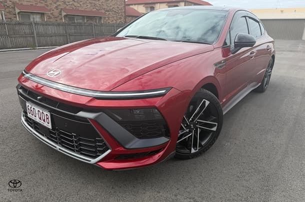 2024 Hyundai Sonata N Line in Red
