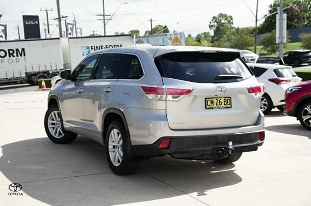 2016 Toyota Kluger GX in Silver