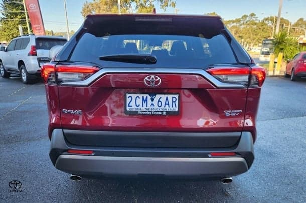 2025 Toyota RAV4 Cruiser in Red