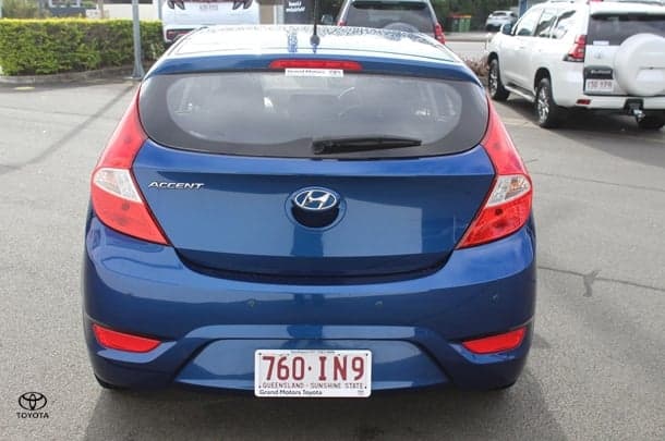 2015 Hyundai Accent Active in Blue