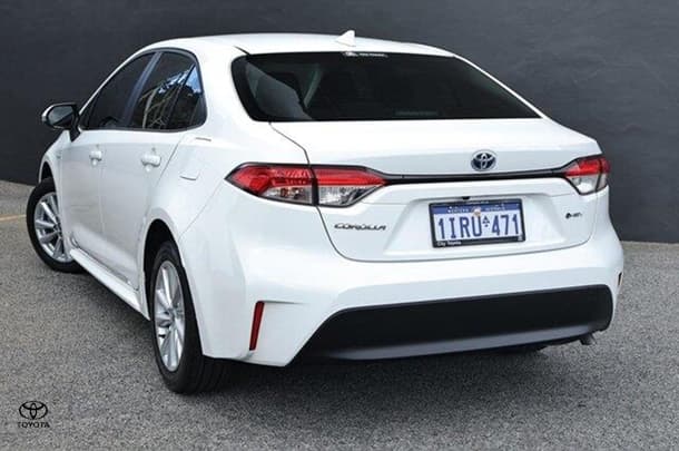 2025 Toyota Corolla Ascent Sport Hybrid in White