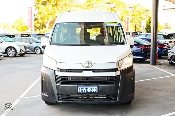 2019 Toyota Hiace Commuter in White