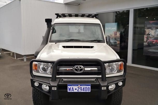 2020 Toyota Landcruiser GXL in White