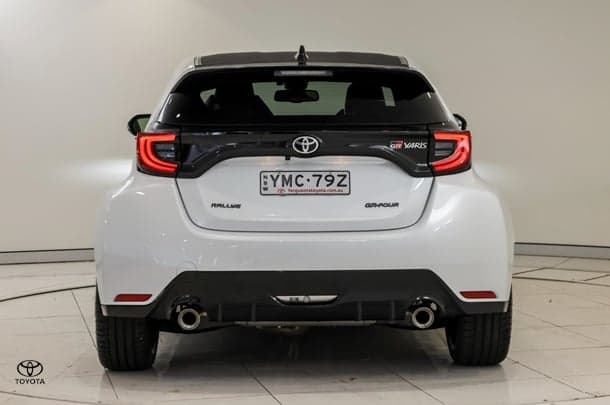 2023 Toyota Yaris GR in White
