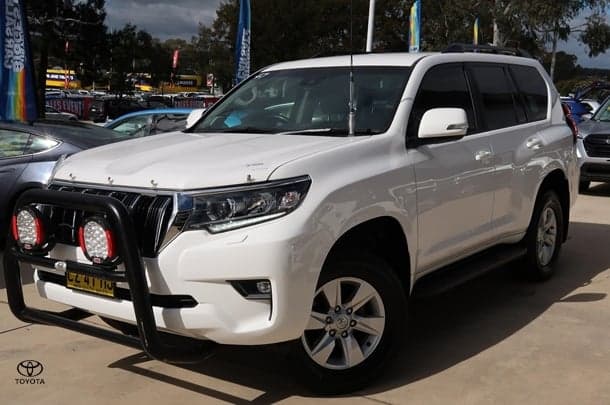 2020 Toyota Landcruiser Prado GXL in White