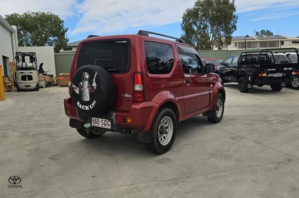 2012 Suzuki Jimny Sierra in Red