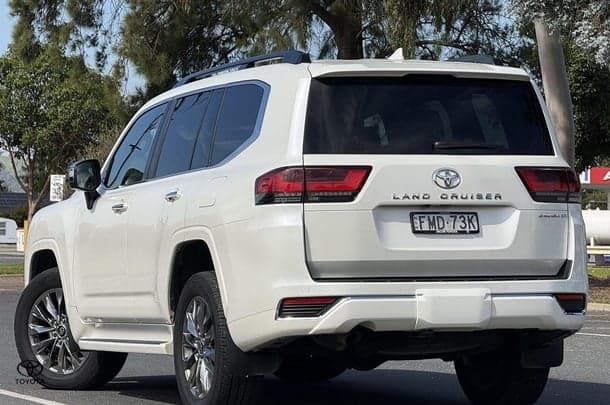 2023 Toyota Landcruiser Sahara ZX in White