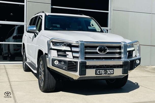 2023 Toyota Landcruiser Sahara ZX in White