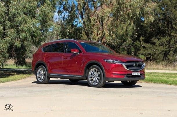 2018 Mazda CX-8 Asaki in Red