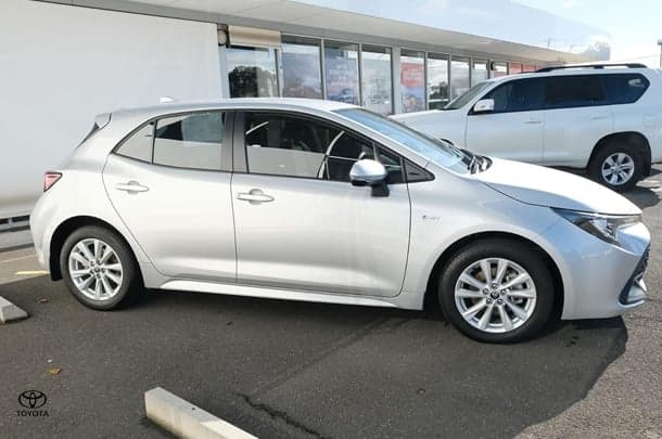 2025 Toyota Corolla Ascent Sport Hybrid in Silver