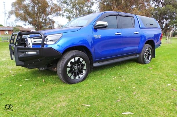 2021 Toyota Hilux SR5 in Blue