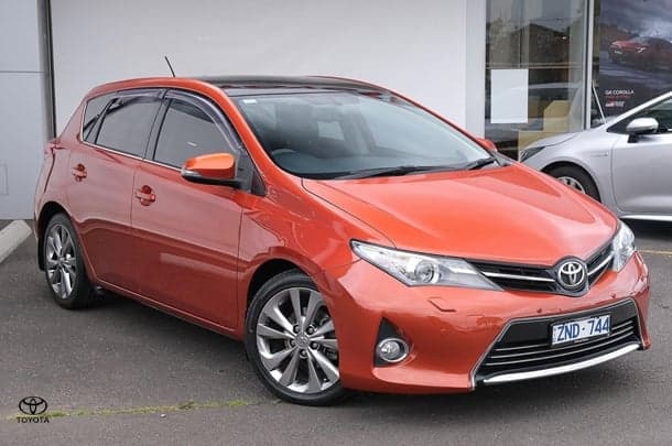 2012 Toyota Corolla Levin ZR in Orange