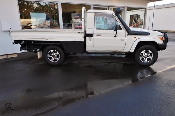 2012 Toyota Landcruiser Workmate in White