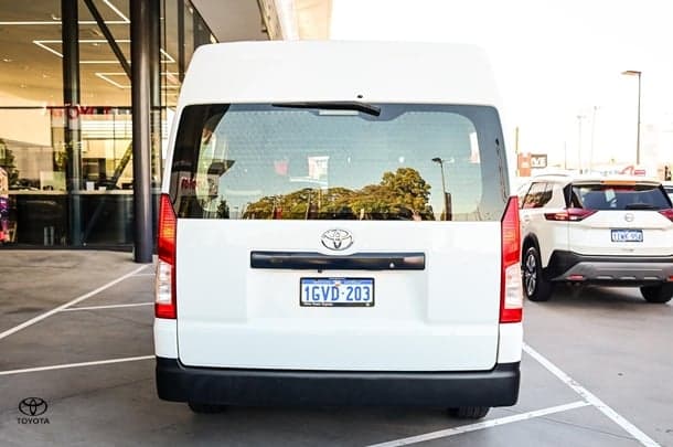 2019 Toyota Hiace Commuter in White