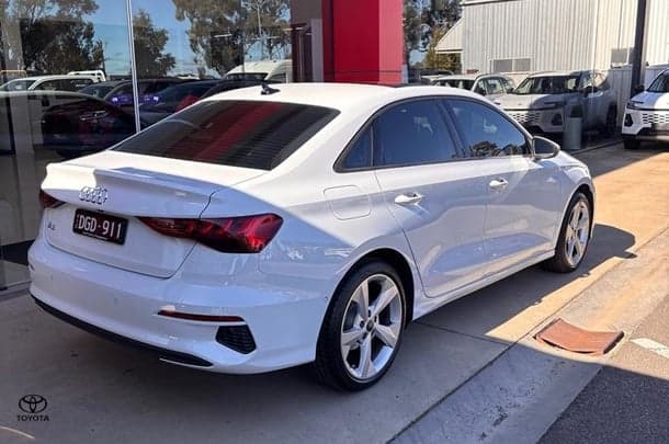 2024 Audi A3 35 TFSI in White