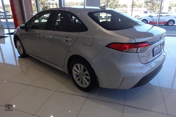 2023 Toyota Corolla Ascent Sport in Silver