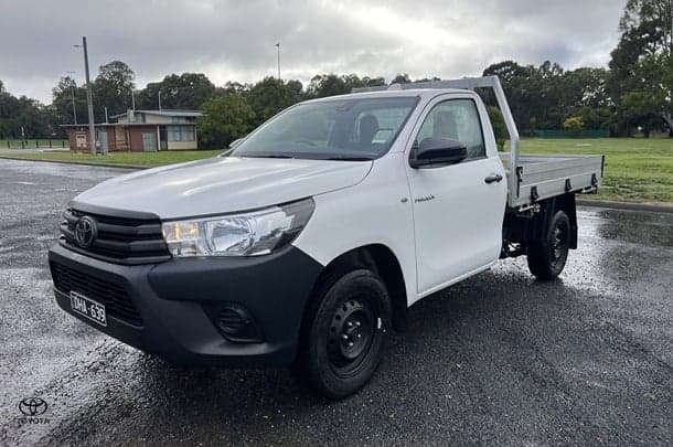 2024 Toyota Hilux Workmate in White