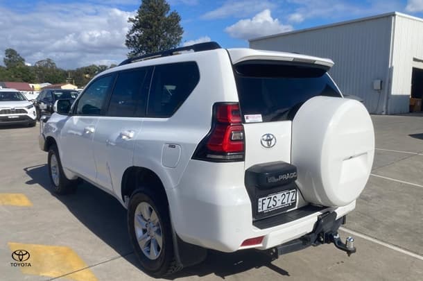 2018 Toyota Landcruiser Prado GXL in White
