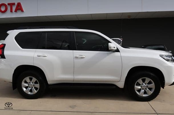 2020 Toyota Landcruiser Prado GXL in White