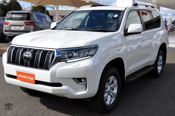 2021 Toyota Landcruiser Prado GXL in White