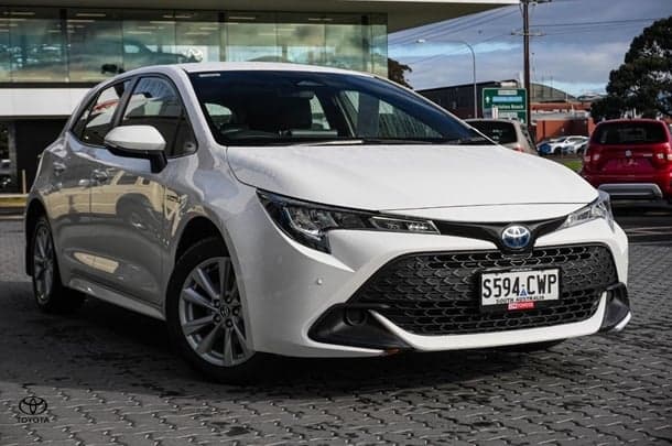 2023 Toyota Corolla Ascent Sport Hybrid in White