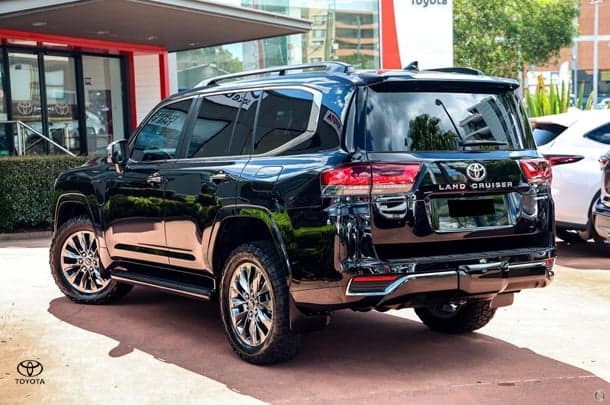 2022 Toyota Landcruiser Sahara ZX in Black