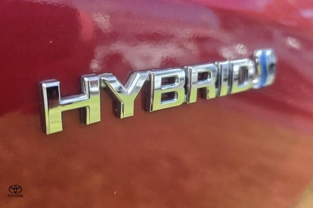 2018 Toyota Corolla Hybrid in Red