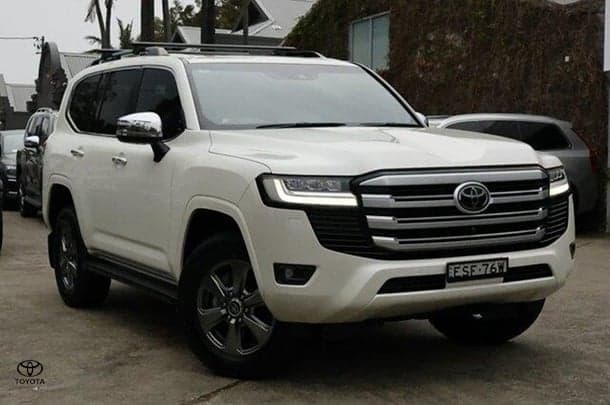 2022 Toyota Landcruiser Sahara in White