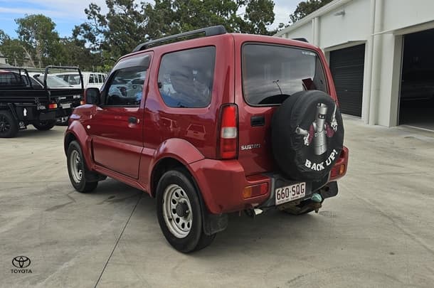 2012 Suzuki Jimny Sierra in Red
