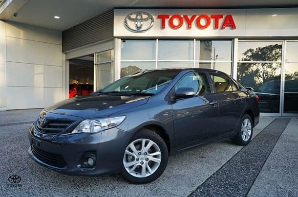 2012 Toyota Corolla Ascent Sport in Silver
