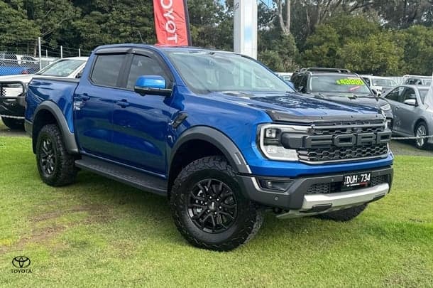 2025 Ford Ranger Raptor in Black