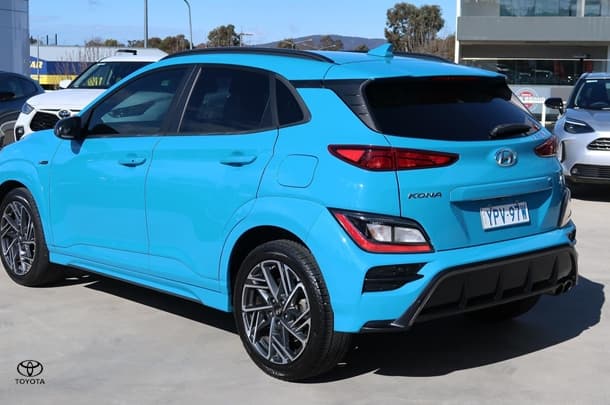 2021 Hyundai Kona N-Line in Blue