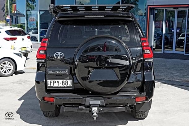 2023 Toyota Landcruiser Prado VX in Black