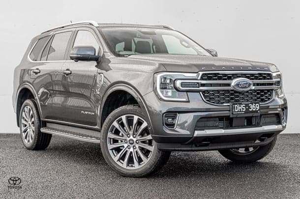 2024 Ford Everest Platinum in Grey