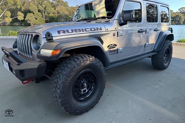 2020 Jeep Wrangler Unlimited Rubicon in Silver