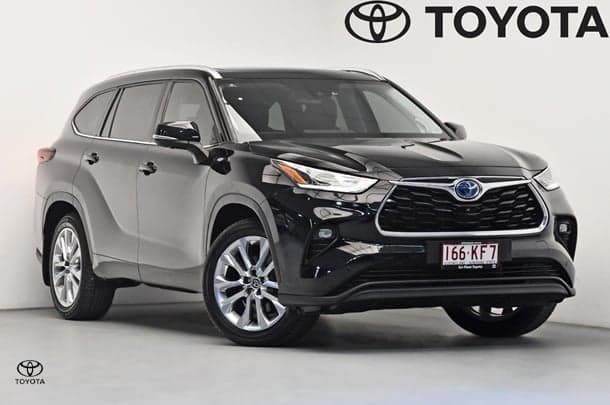 2024 Toyota Kluger AWD GRANDE in Black