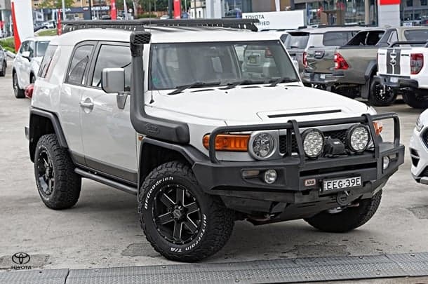 2011 Toyota FJ Cruiser FJ Cruiser in White